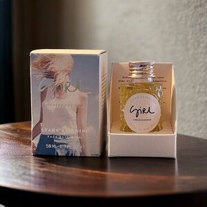 girl undiscovered stars aligning, face elixir oil